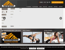 Tablet Screenshot of fitness-ontop.de